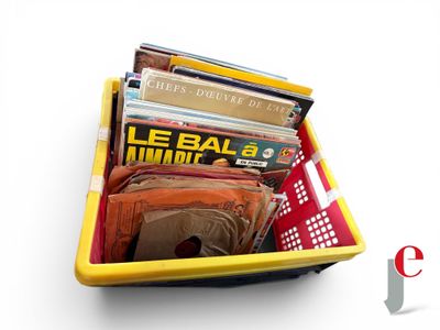 LOT de vinyles divers.