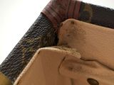 a close up of a piece of luggage with a handle