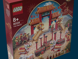 une boîte de Lego sur laquelle figure un motif chinois
