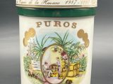 une image représentant une boîte sur laquelle figure une illustration de puros