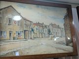 une image d'un tableau accroché au mur d'une pièce