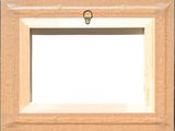 a picture of a picture frame with a picture hanging on it