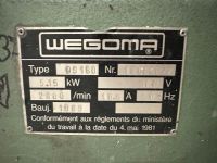1 tronçonneuse double tête WEGOMA