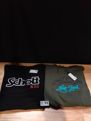 Lot de 2 sweats à capuche Schott Taille L