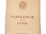 an old book with the title napoleon iii et sa gardie