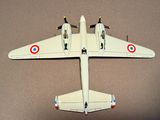 a model of a fighter jet sitting on a table