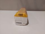 a box with a label on it sitting on a table