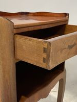 Petit chevet rectangulaire en bois, placage et marqueterie o… (photo 5)