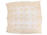 an image of a piece of fabric with a flower pattern