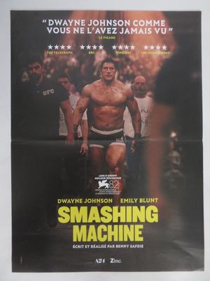 une affiche du film « Smashing Machine »