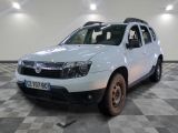 a picture of a white dacia parked in a room