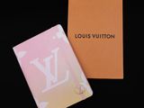 Carnet Louis Vuitton rose et orange
