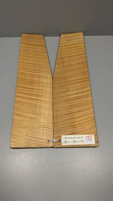 Fond en érable pour violon, en deux parties, ~39,5cm