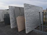 many different types of granites on the ground