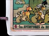 a picture of a book cover with animals and birds