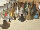 a lot of cones that are sitting on the floor
