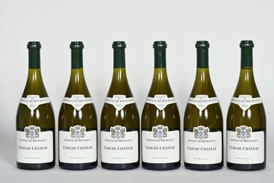 6 B BOURGOGNE CLOS DU CHÂTEAU Blanc Dne du Château de Meursa…