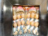 a picture of a group of figurines in a picture frame