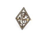 une bague en or et diamants