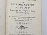 un livre ouvert avec un titre en noir et blanc