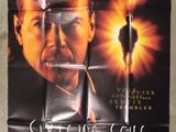 an old movie poster of a man with a cigarette in his mouth