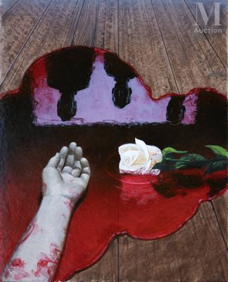 DI GENNARO, Aldo (Né en 1938) Le Storie n. 8, Amore nero