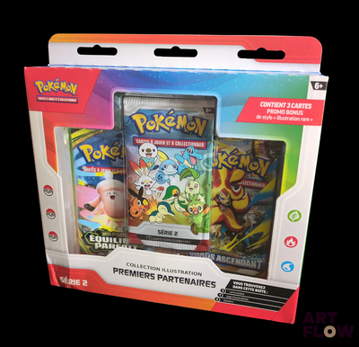 une boîte de cartes Pokémon encore dans leur emballage d'origine