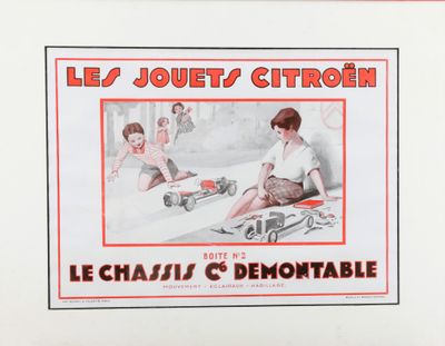 une photo d'une photo représentant une femme et un enfant jouant avec des jouets