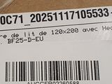 a close up of a box with a barcode on it