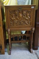 belle armoire de service de style rococo - richement sculpté…