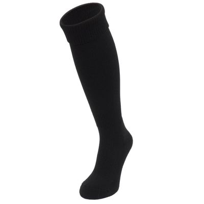 une paire de chaussettes noires sur fond blanc