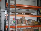 a ladder that is leaning against a wall in a garage