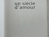 an open book with a picture of a man on it
