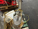 a machine that is sitting on top of a pallet