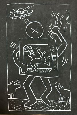 Keith HARING (1958-1990), d'après