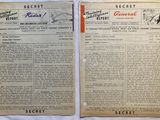 two pages of a newspaper with a picture of a man and a woman