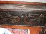 an old trunk that is sitting on the floor