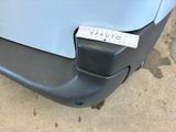 a sticker on the bumper of a car that has a sticker attached to it