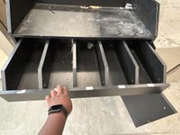 Meuble console,roulettes à changer, dimensions 98x55x107 cm,… (photo 2)