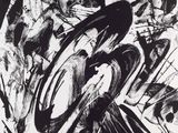 une image représentant un dessin en noir et blanc d'une personne