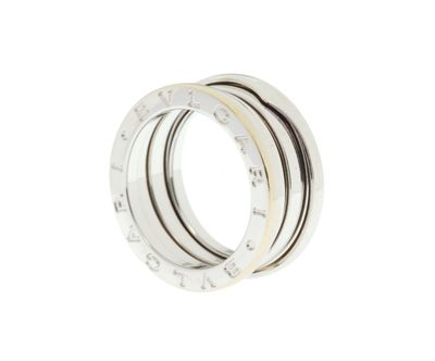 a close up of a ring on a white background with a white background