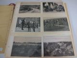 plusieurs vieilles photos en noir et blanc représentant des hommes et des femmes dans un champ