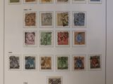 a picture of a book with a lot of stamps on it