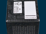 a black box that has a label on it