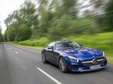 the mercedes sls amg roads driving down a country road