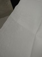 Suite de ONZE SERVIETTES en coton damassé chiffré SR. (photo 4)