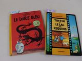 deux livres posés l'un à côté de l'autre sur une table
