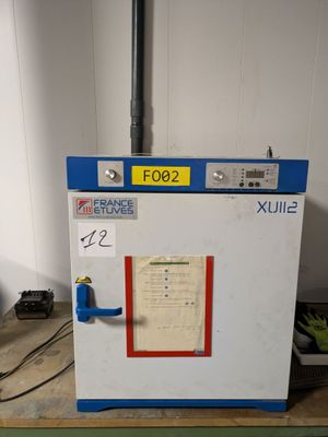 Étuve FRANCE ETUVES type XU112 avec pavé de contrôle type C3000 - Photo 1
