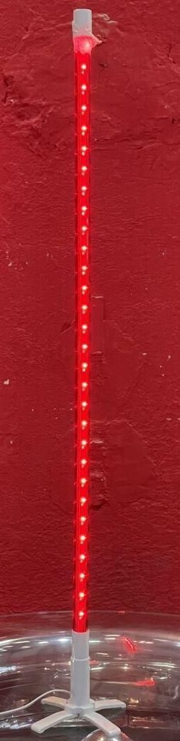 Lampadaire en led lumineux rouge