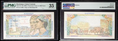three different types of currency are on display on a black background